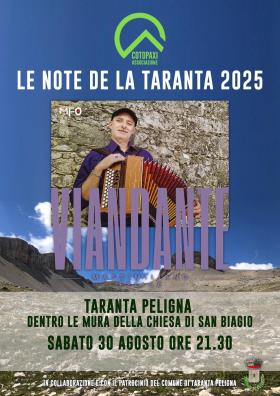 note Taranta locandina