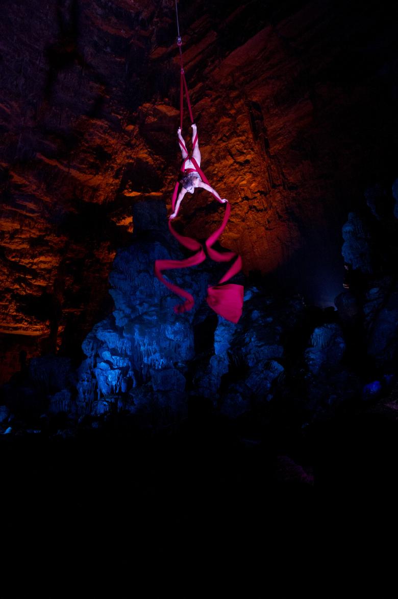 Particolare 3 spettacolo Hell in the Cave - foto Comune di Castellana